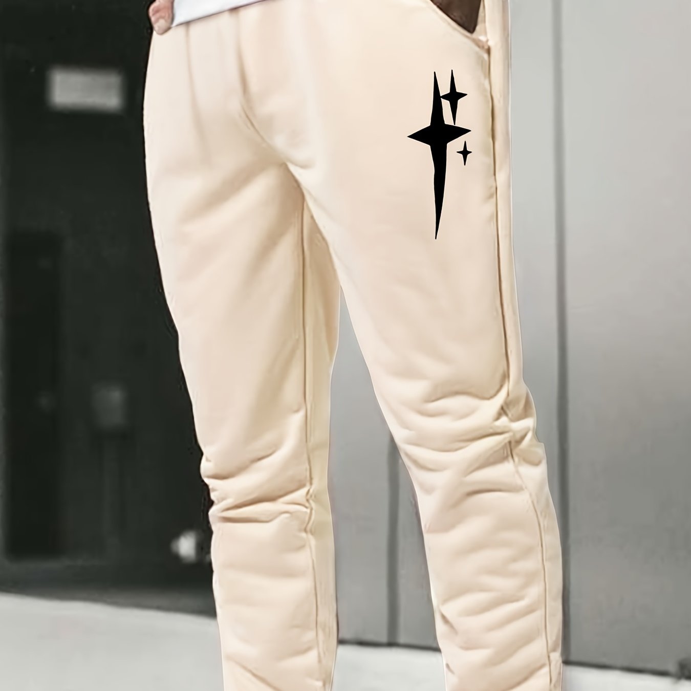 Men's Geometry Printed Sweatpants