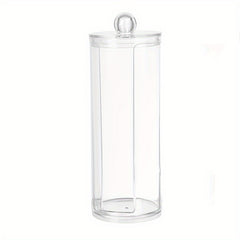 Clear Swab Holders With Lid & Dust proof Storage Jars