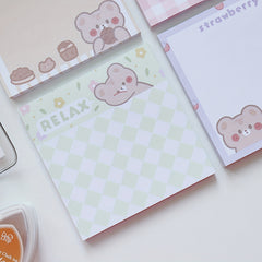 50pcs Animal Notepad for Office Home and DIY Projects