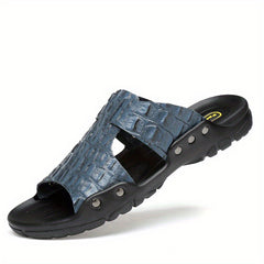Men's Wear resistant Non Slip Comfy Slides Beach Shoes Summer