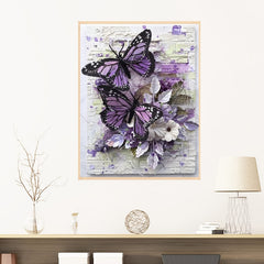 Butterfly Rhinestone Diamond Painting Kit - DIY Arts and Crafts