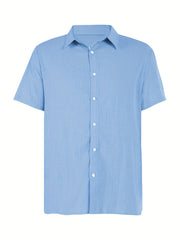 Men's Short Sleeve Resort Shirt for Summer Vacay