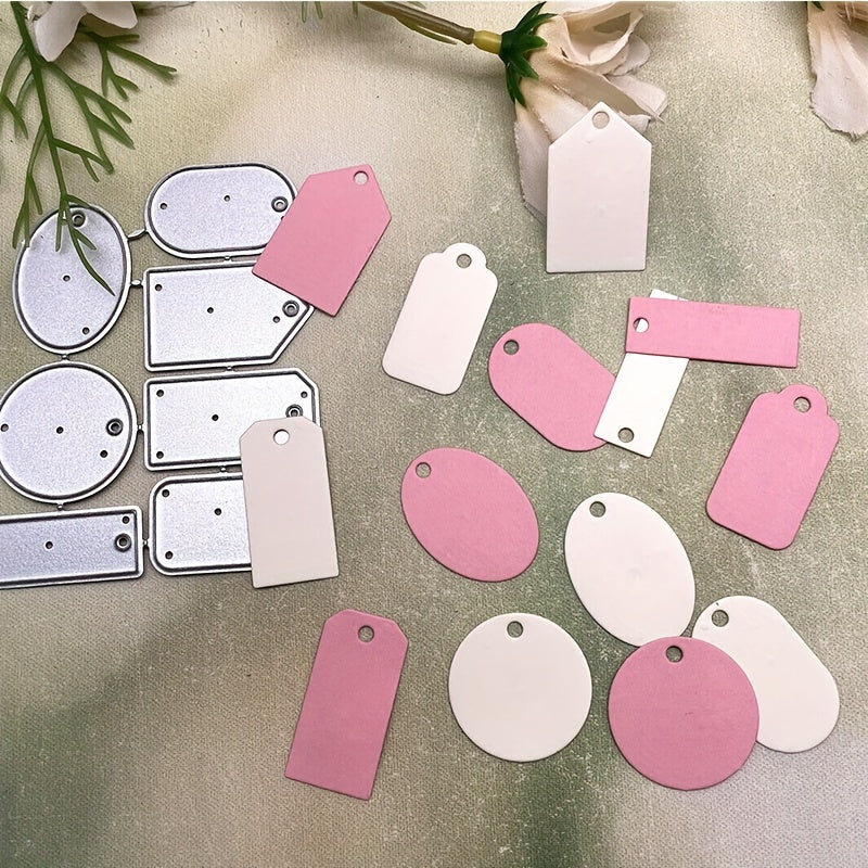 1pc Tags Metal Cutting Dies Stencils Die Cut DIY Scrapbooking