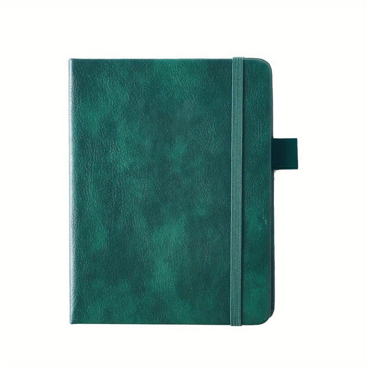 A6 PU Leather Password Book with Alphabet Tabs & Pen Holder