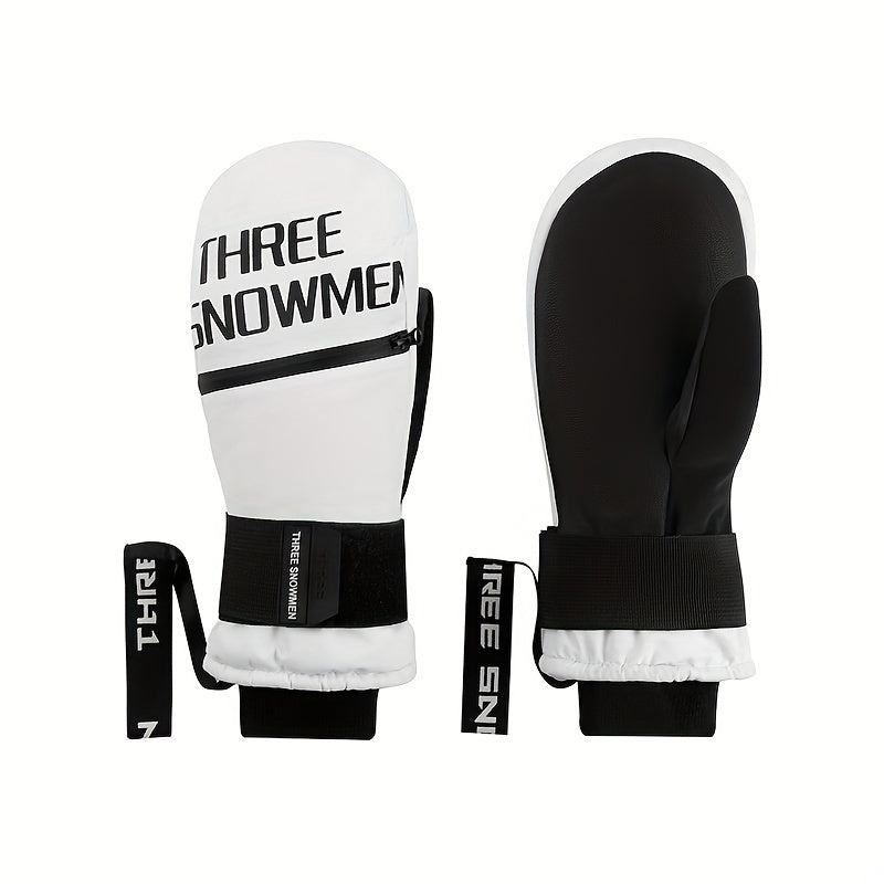 Winter Windproof Cycling Gloves Waterproof Warm Touch Screen Hiking Climbing