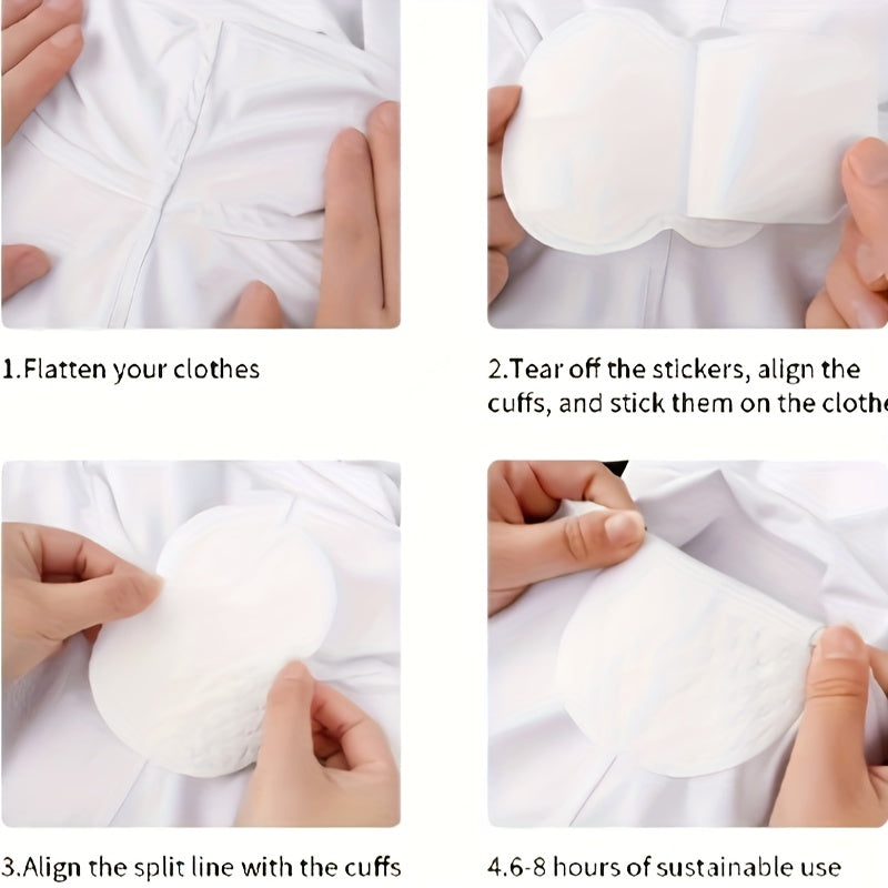 10pcs Underarm Pads Sweat Absorbent Pads For Women & Men