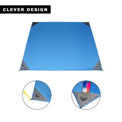 70x55 Outdoor Pocket Blanket Waterproof Travel Camping Picnic Beach Hiking