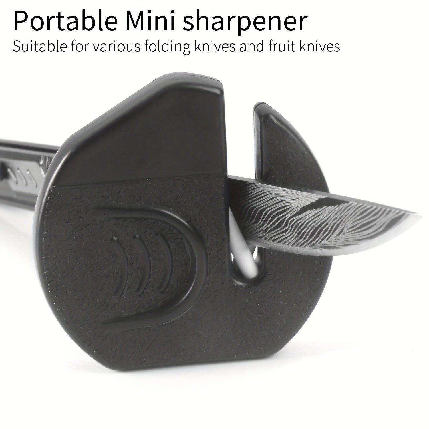 Portable Mini Sharpener for Camping Hiking - Folding Knives