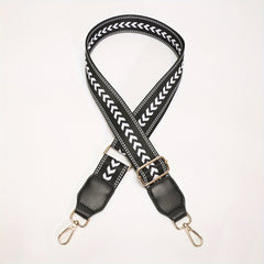 Arrow Pattern Bag Strap Wide Adjustable Replaceable Travel Accessories