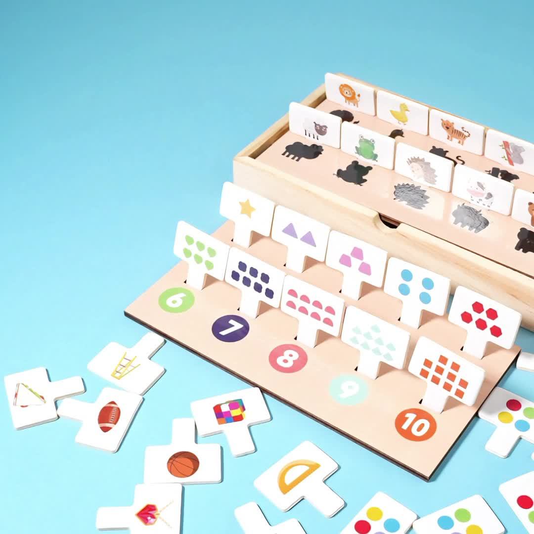 Plug Pairing Box Shadow Matching Educational Toy