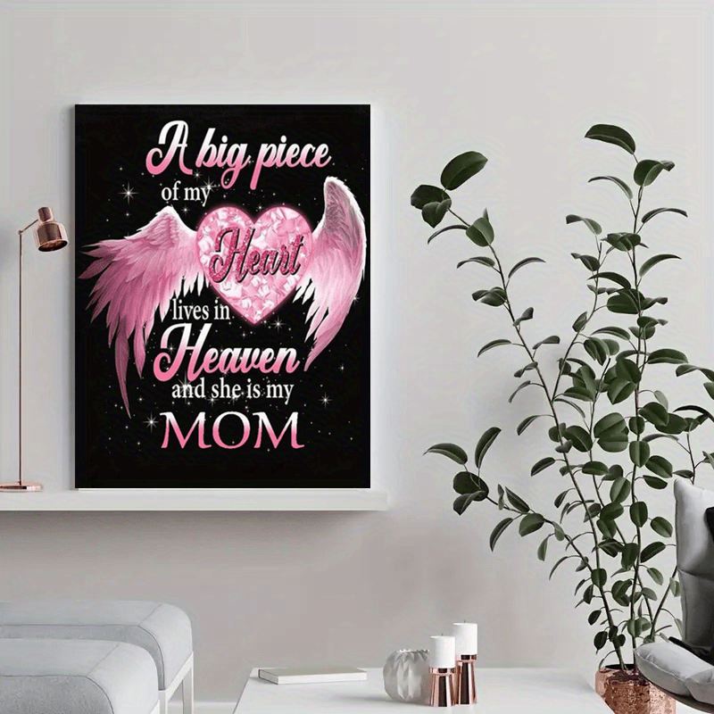 Angel Wings DIY 5D Diamond Painting Kit 20X30cm Home Wall Decor