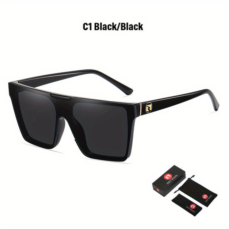 Large Square Frame Sunglasses UV Protection for Men Unisex