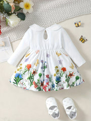 Sweet Baby Girls Floral Dress Party Dress