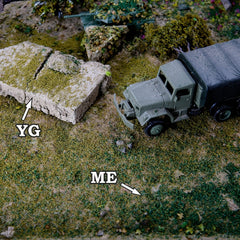 10G HO N Scale Terrain Ground Powder For Railway Military Landscape