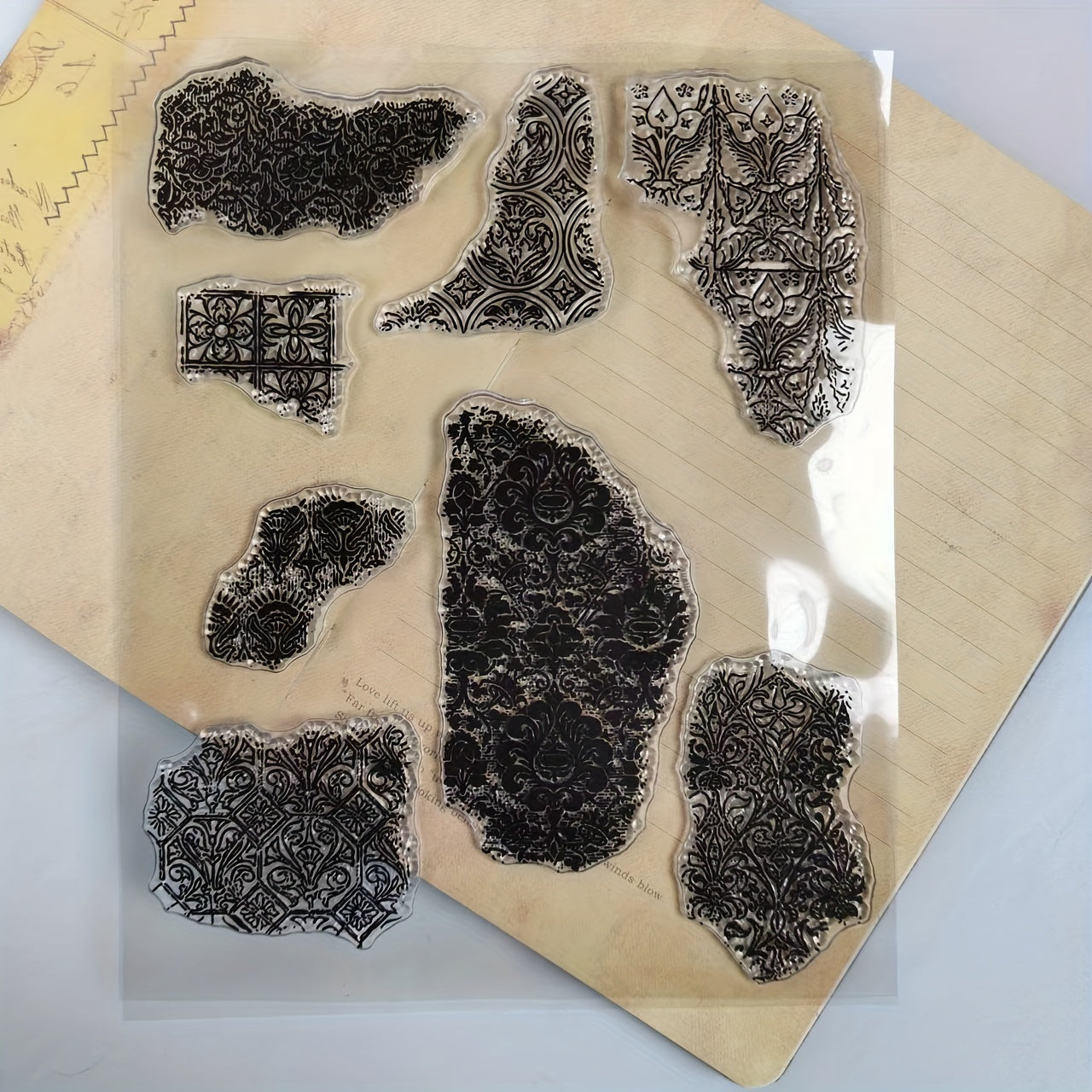 Flowers And Plants Clear Stamps For Scrapbooking Embossing DIY Card