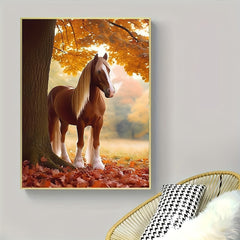 Good Horse Pattern Canvas Painting Poster for Home Wall Decoration