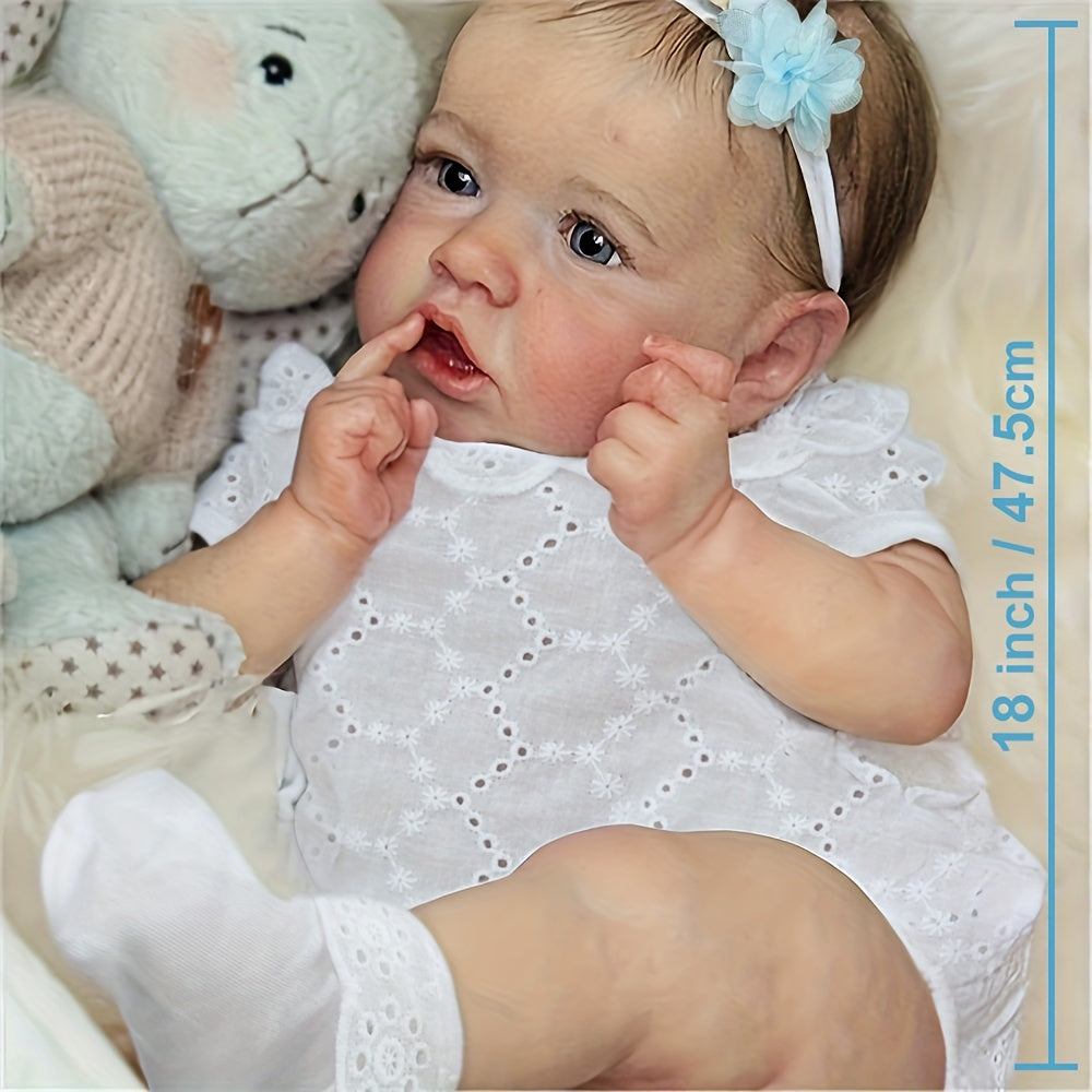 45 72 Cm Reborn Doll Soft Vinyl Dolls Birthday Christmas Gift