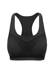 Racerback Sports Bra Medium Support Cushion Strap Lingerie
