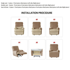 Waterproof PU Leather Sofa Slipcover Protects Furniture From Scratches and Stain