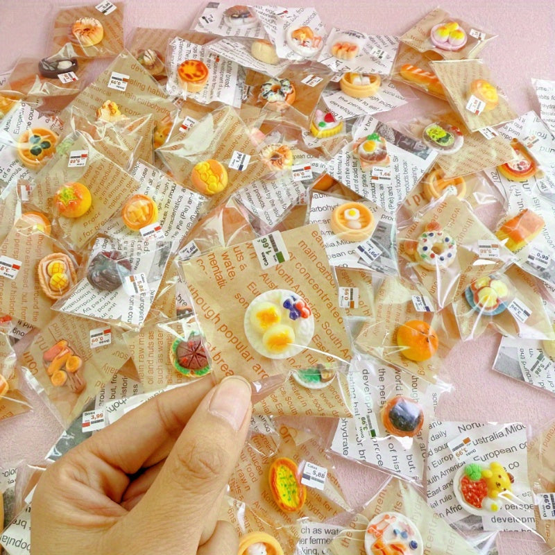 2 Mini Simulated Cakes Desserts Food Games DIY Matched