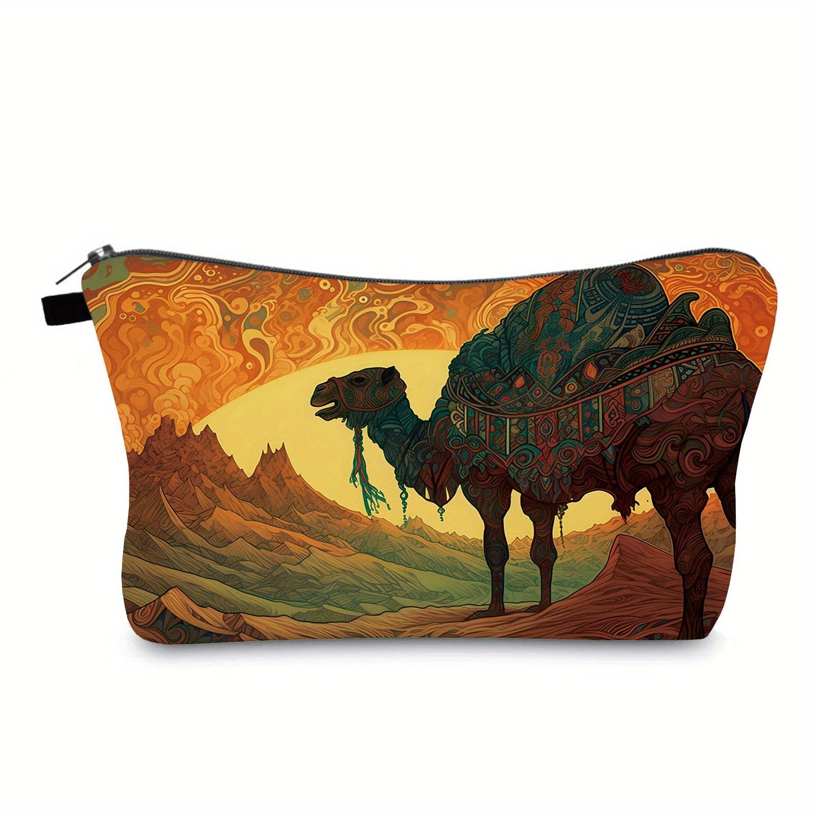 Cute Animal Print Makeup Bag Waterproof Cosmetic Case