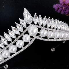 Silvery Bridal Jewelry Set Crystal Choker Necklace Earrings Bracelet