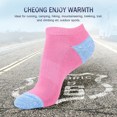 4 Pairs Active Ankle Socks for Sports Men Women