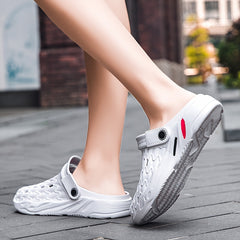 Women's Soft Sole Summer Clogs Garden Slippers Non-slip Platform Beach Slides