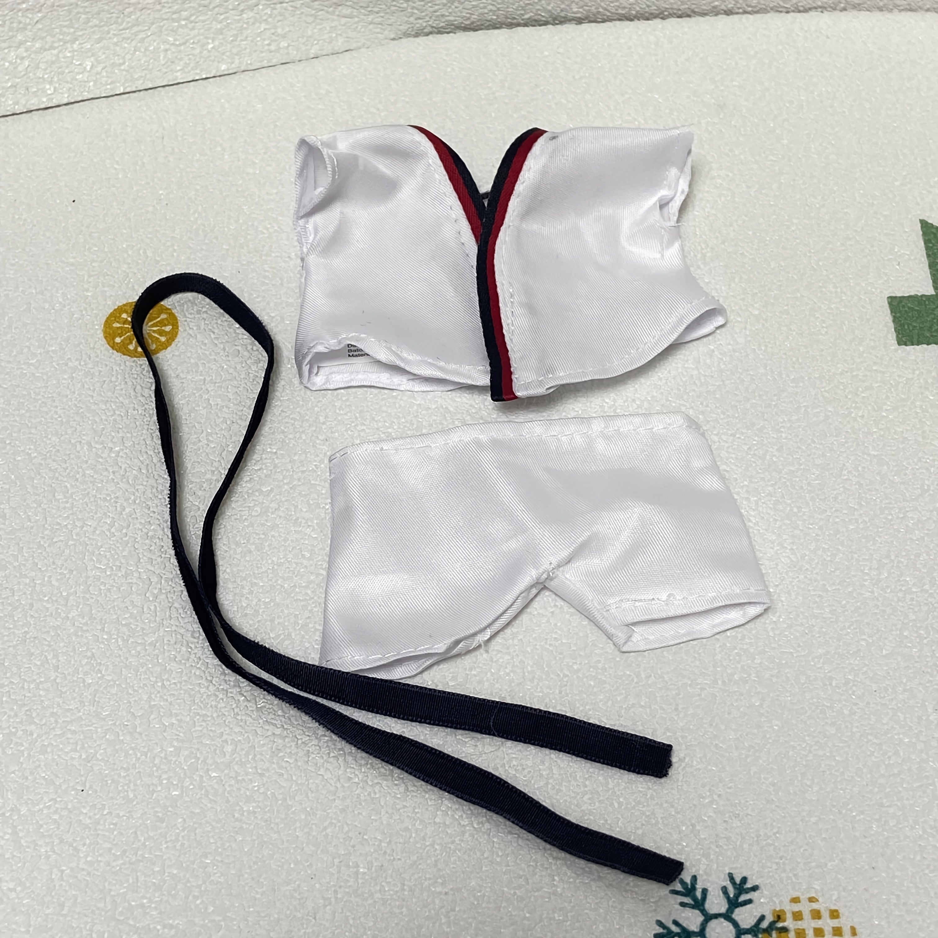 Doll Taekwondo Sports Three Piece Set