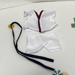 Doll Taekwondo Sports Three Piece Set