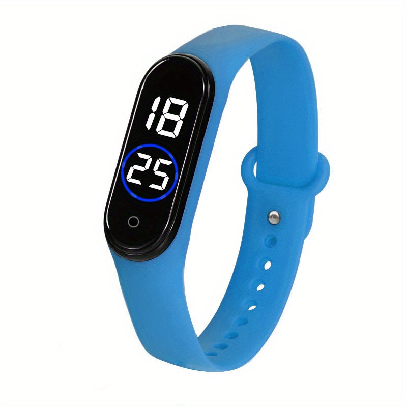 Outdoor LED Touch Screen Digital Sports Watch