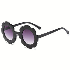 Y2K Flower Shape Sunglasses for Girls, Outdoor Sun Protection Party