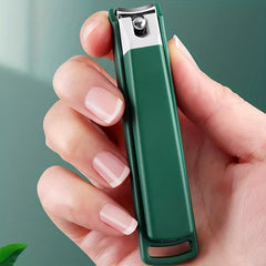 Stainless Steel Nail Clippers Fingernail & Toenail Cutter Manicure Tool