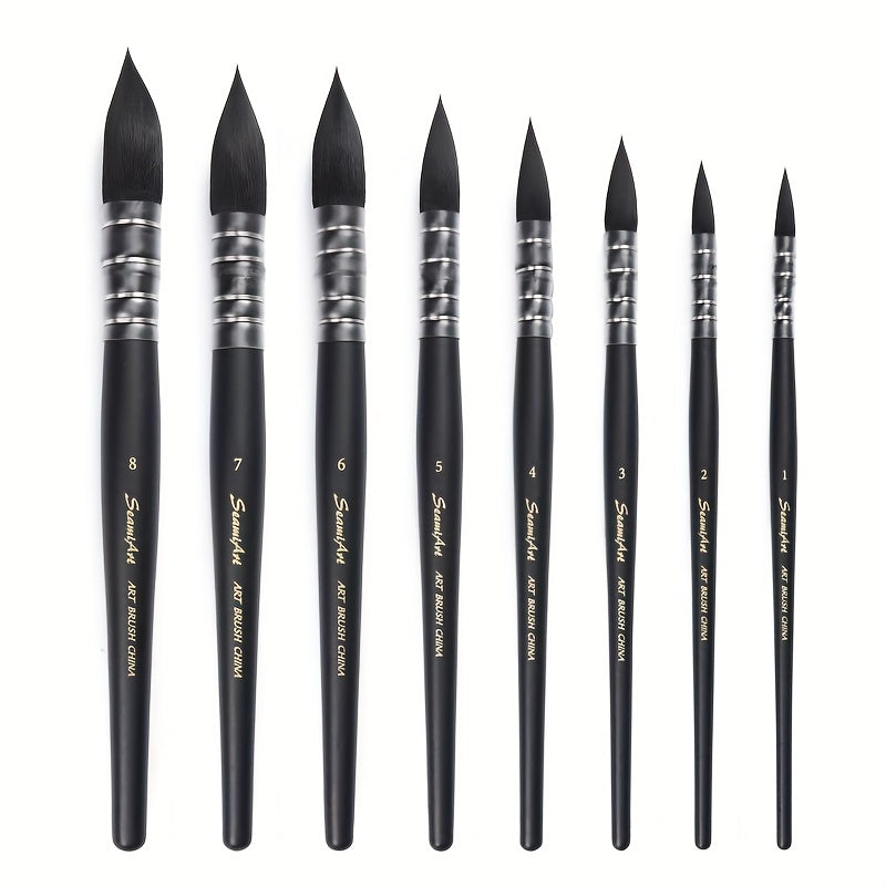 Watercolor Brush Set for Artists - Gouache Art Supplies