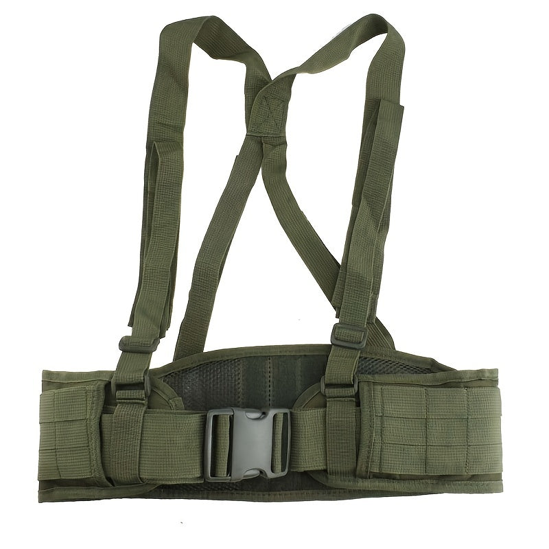 Tactical Molle Belt 1000D Nylon Soft Padded Adjustable Combat Girdle for Men