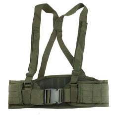 Tactical Molle Belt 1000D Nylon Soft Padded Adjustable Combat Girdle for Men