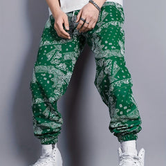 Men's Paisley Tapered Joggers - Stylish & Comfortable Sweatpants