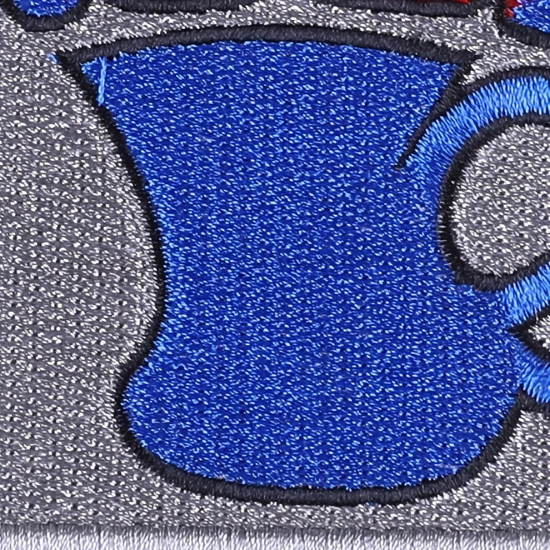 2pcs Embroidered Square Frame Vase Patches Ironing Cloth Stickers For Girls