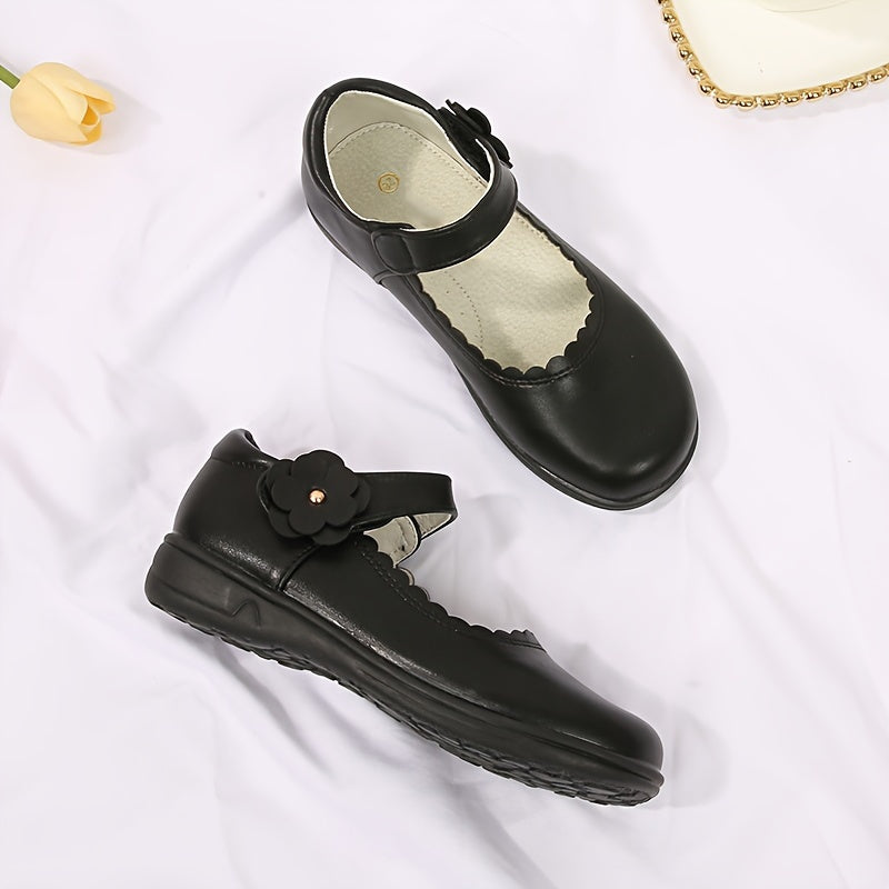 Girls Lightweight Non-Slip Flat Shoes for Performance Party