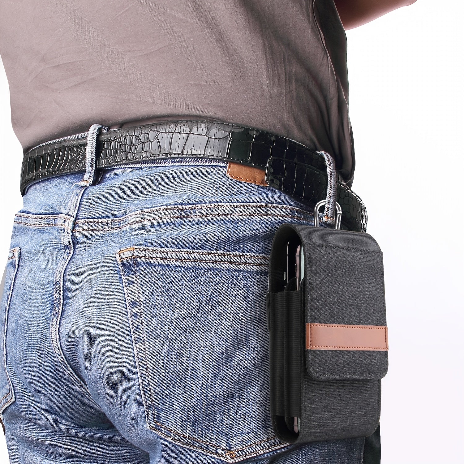 Phone Waist Bag with Clip for Outdoors