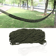 Multifunctional Nylon Hammock for Outdoor Relaxation & Garden Fun