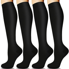 Copper Compression Socks 10-20 mmHg Knee High for Women Men