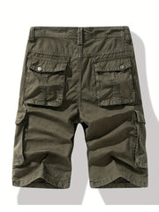 Men's Cotton Cargo Shorts for Spring