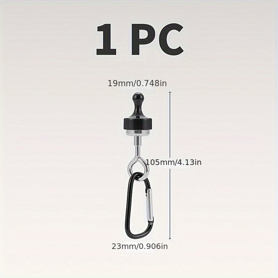 3pc Magnetic Hook Carabiner Keychain