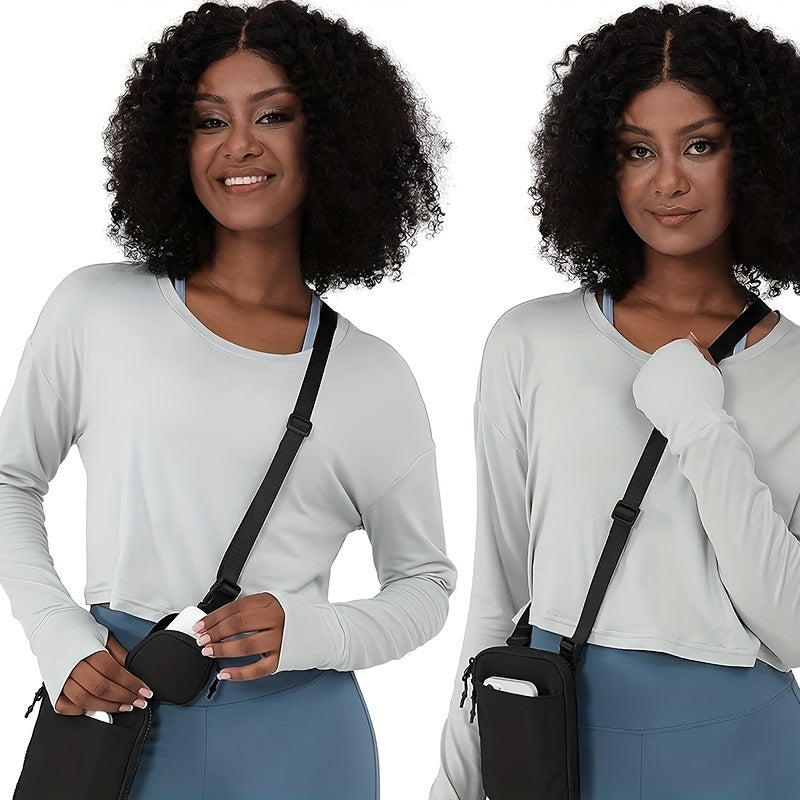 Waterproof Unisex Sports Crossbody Bag for Outdoor Fitness