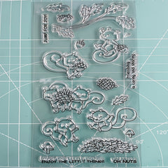 Squirrel Clear Stamp for Crafts