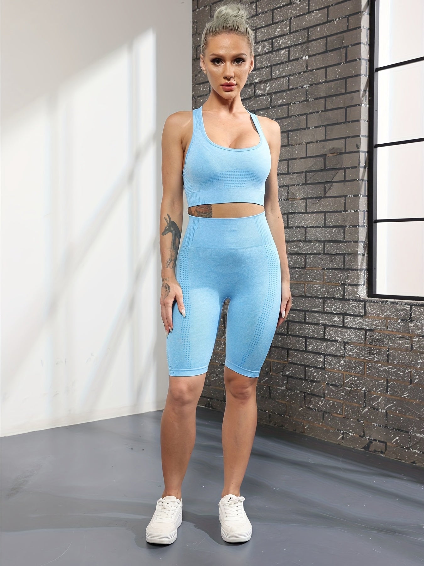 Tummy Control Seamless Yoga Shorts High Waist Activewear