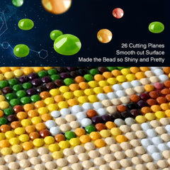 Large Flower Pattern Diamond Painting Kit