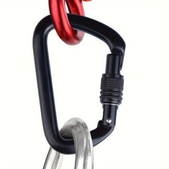 26KN Locking Carabiner Heavy Duty Metal Hanging Buckle