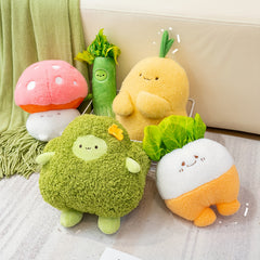 AKKUN Veggie Plush Toy Collection - Soft Stuffed Animals for Kids & Adults